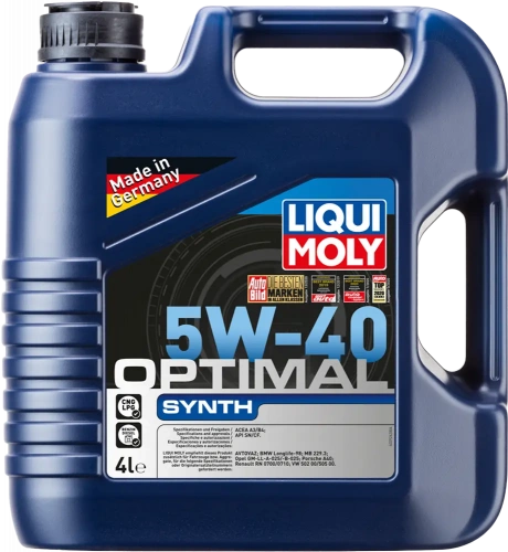 Масло моторное Liqui Moly 5W-40 (Optimal) 4л