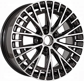 KDW KD1730 17 / 5*114.3 ET37 D66.6 J7.0 Black Front Polished