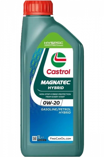 Масло мотоpное Castrol Magnatec Hybrid 0W-20 1л