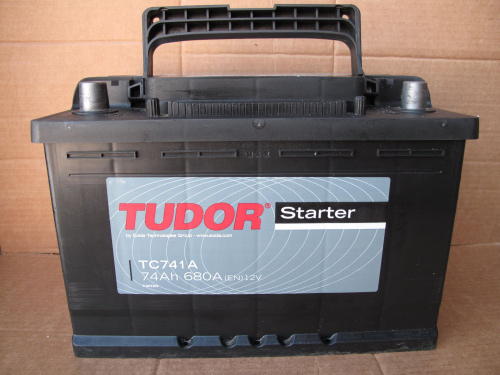 Tudor 74 А/ч п.п. 680А 12V Starter TC741