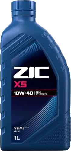 Масло моторное ZIC X5 10W-40 1л