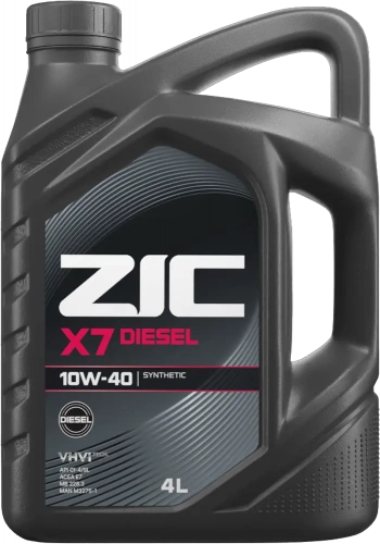 Масло моторное ZIC X7 Diesel 10W40 4л