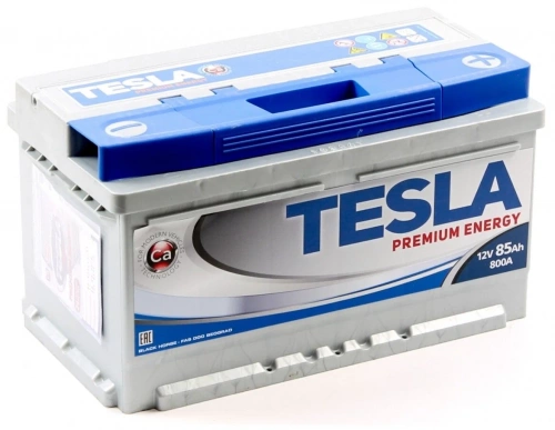 Tesla Premium Energy 85 А/ч о.п. 780А 12V  Низкий