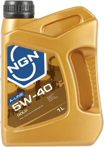 Масло мотоpное NGN Gold 5W-40 SN/CF A3/B4 1л